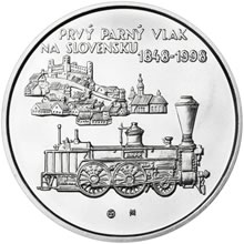 1998 - 200 Sk 150. Výročí příjezdu prvního parního vlaku na Slovensko b.k.