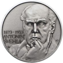 Antonín Švehla - 140. výročie narodenia Ag patina