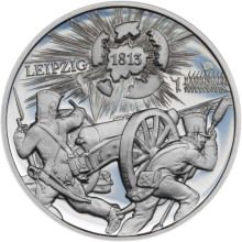 Bitva národů u Lipska - 200. výročie Ag proof