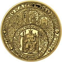 Nejkrásnější medailón III. - Císar a král zlato Proof