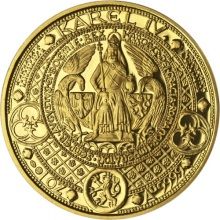 Nejkrásnější medailon II. - Královská pečeť zlato Proof