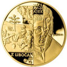 Kronika česká Václava Hájka z Libočan - 475. výročie zlato proof