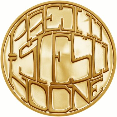 Náhled Averznej strany - ŠTĚSTÍ – Ryzí přání II - velká zlatá medaile 1 Oz