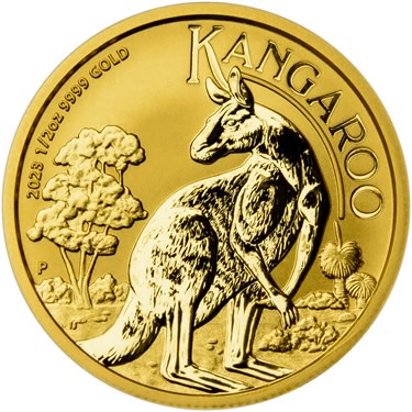 Náhled Reverznej strany - Nugget 1/2 Oz - Investiční zlatá mince