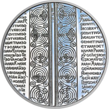 Náhled Reverznej strany - Codex Gigas - sada stříbrných medailí  - Proof