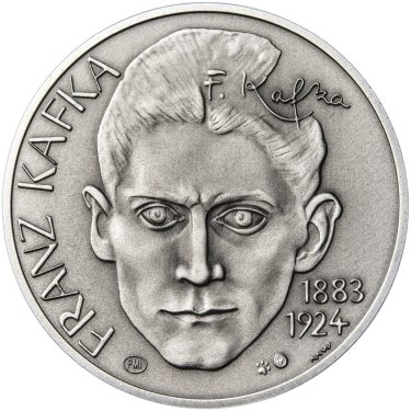 Náhled Averznej strany - Franz Kafka - 130. výročí narození Ag patina