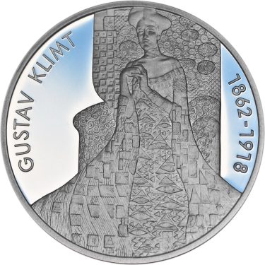 Náhled Averznej strany - Gustav Klimt - stříbro Proof