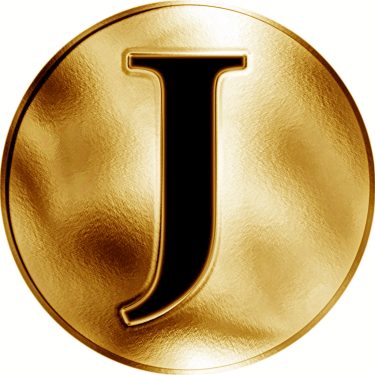 Náhled Reverzní strany - Slovenská jména - Juliana - velká zlatá medaile 1 Oz