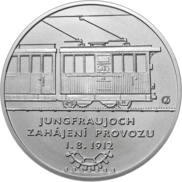 Náhled Averznej strany - Jungfraujoch - 100. výročí zahájení provozu Ag b.k.