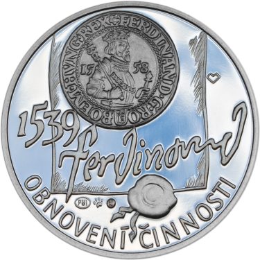 Náhled Reverznej strany - Pražská mincovna - stříbro 28mm Proof