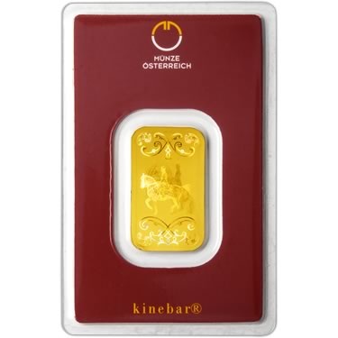 Náhled - Münze Österreich 10 gramů - Investiční zlatý slitek